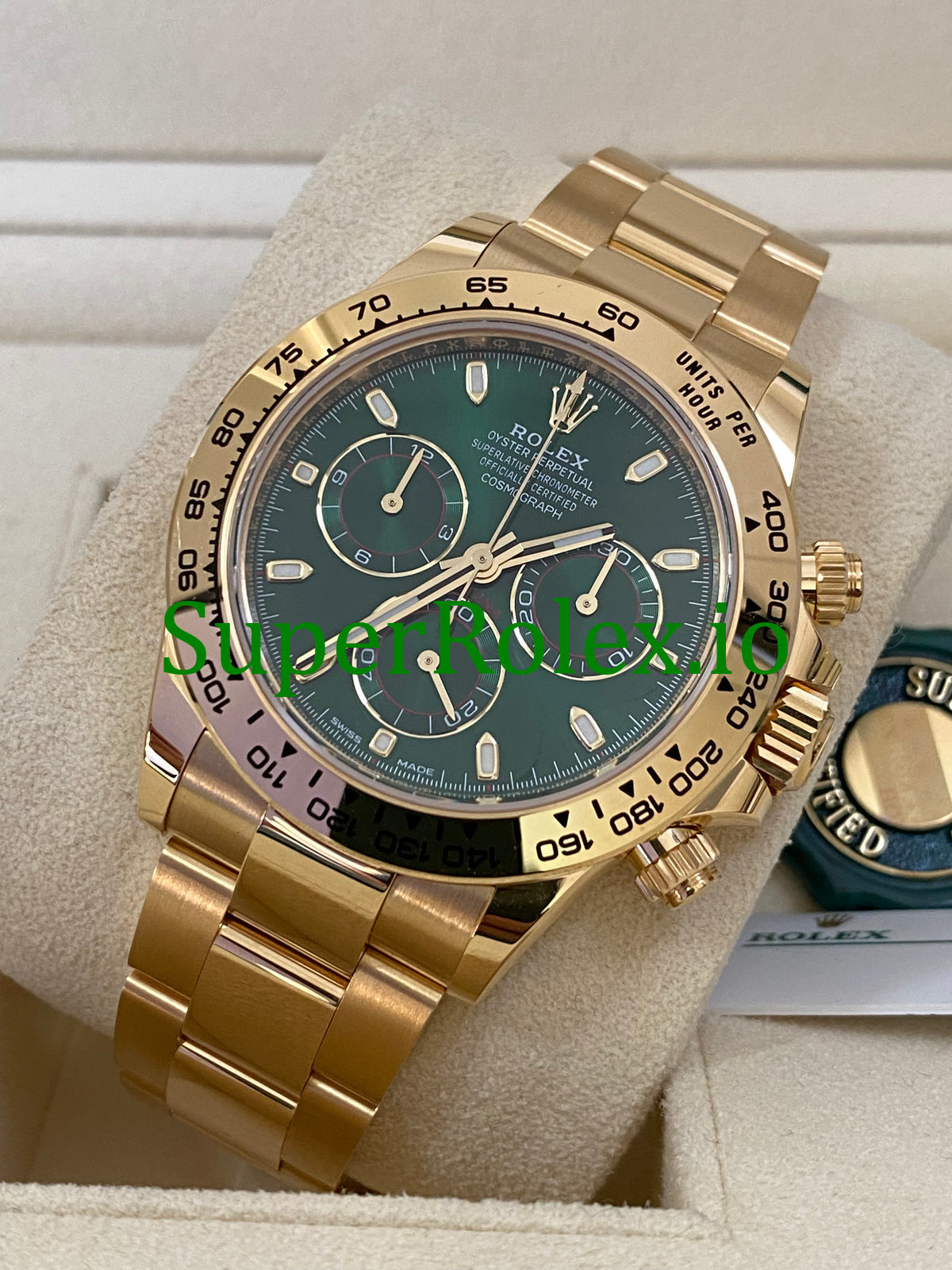 Rolex Cosmograph Daytona 40 Yellow Gold Ref.116508