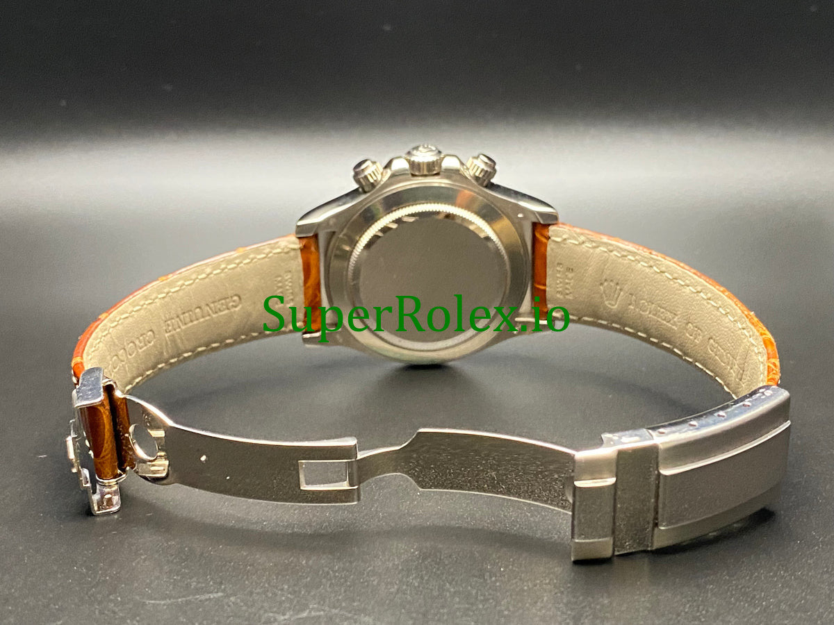 Rolex Cosmograph Daytona 40 White Gold White Dial Ref.116519