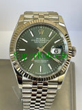 Rolex Datejust 36 Steel Mint Green Dial Ref.126234
