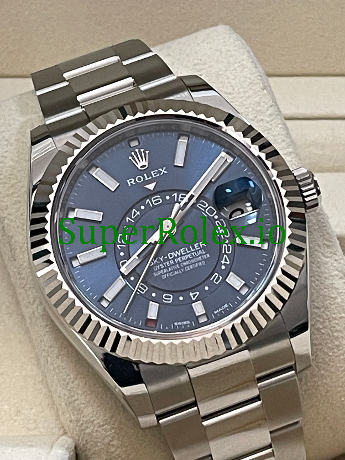 Rolex Sky-Dweller White Rolesor Ref.326934 - Blue Dial