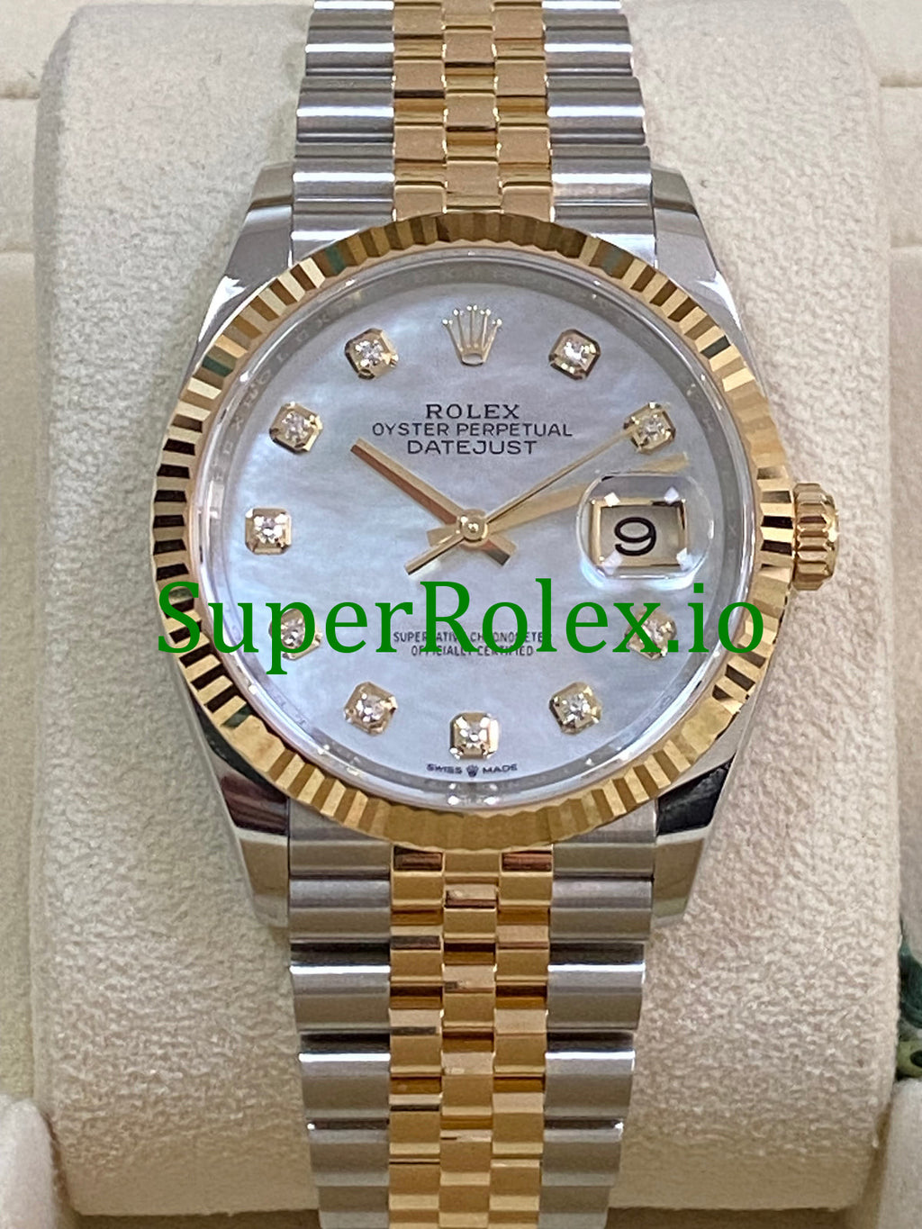 Rolex Datejust 36 Steel and Yellow Gold Ref.126233