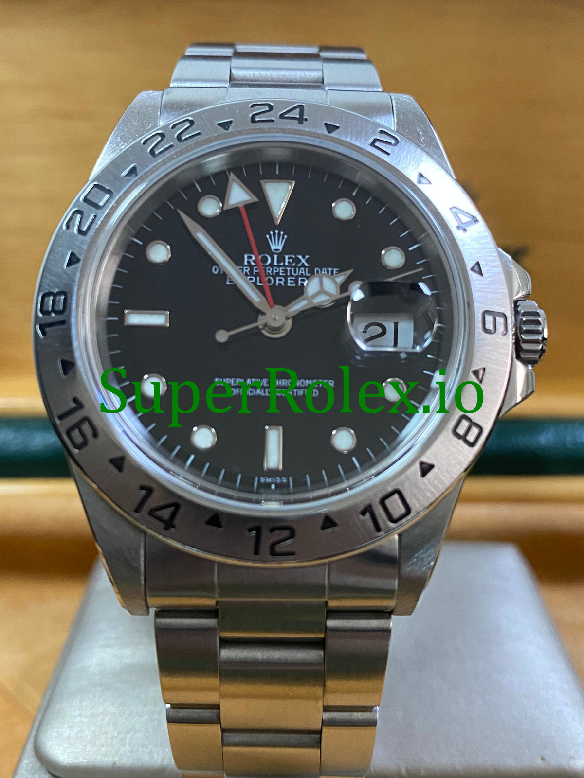 Rolex Oyster Perpetual Explorer II Ref.16570 - Black Dial