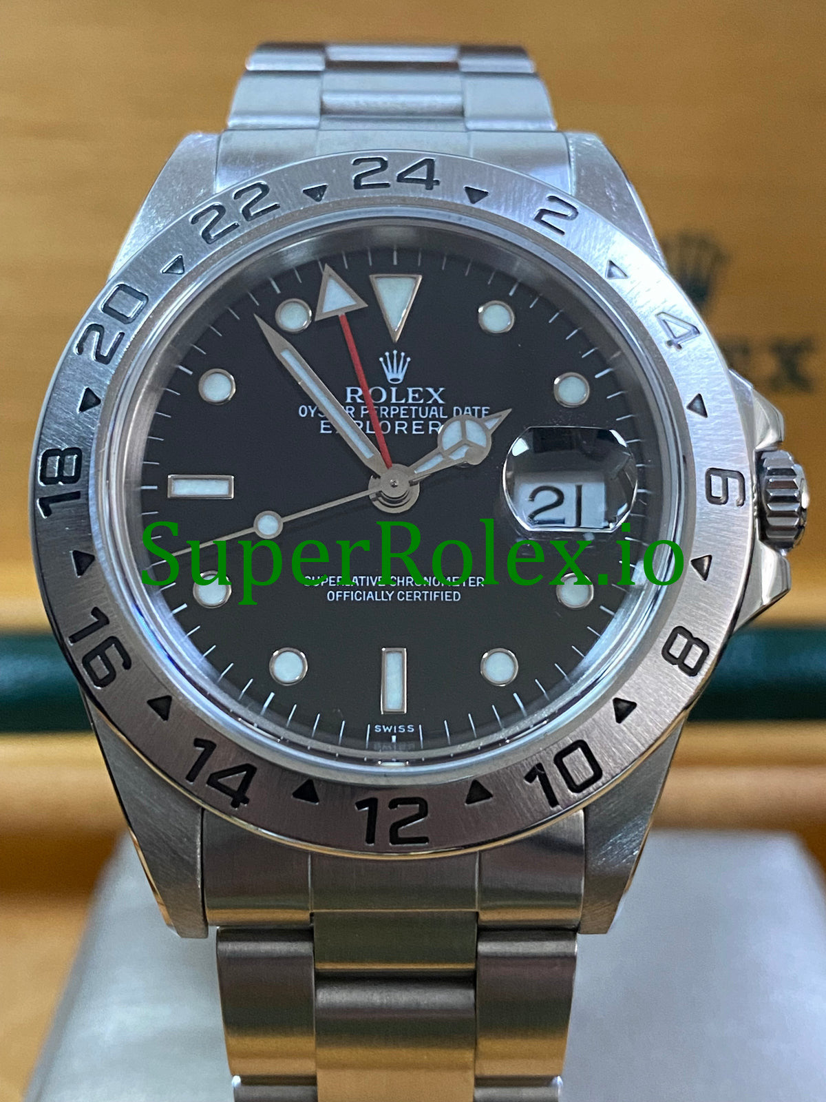 Rolex Oyster Perpetual Explorer II Ref.16570 - Black Dial