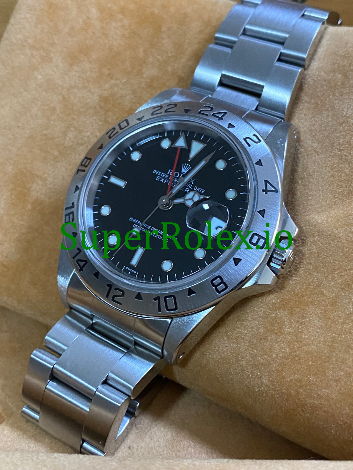 Rolex Oyster Perpetual Explorer II Ref.16570 - Black Dial