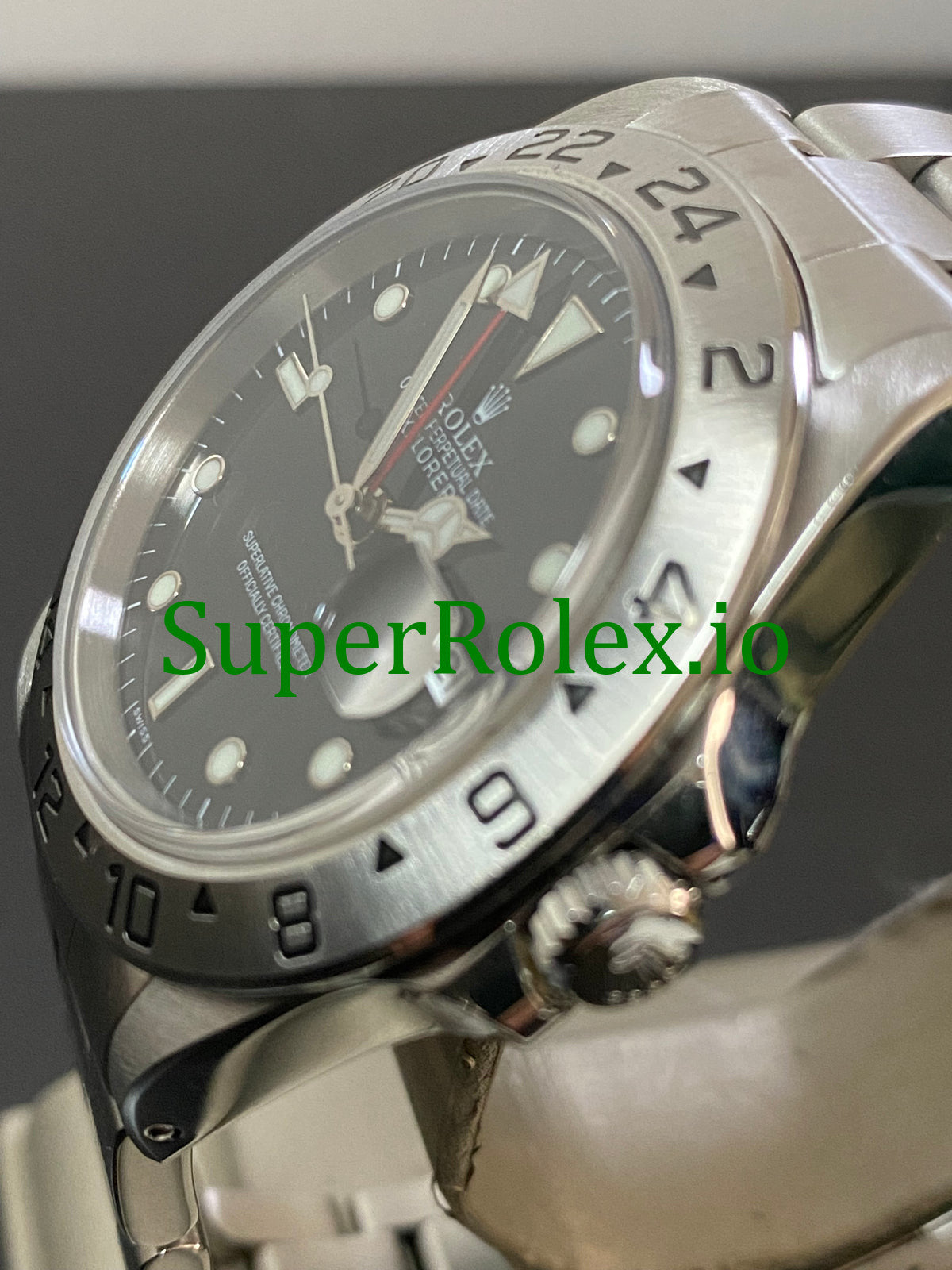 Rolex Oyster Perpetual Explorer II Ref.16570 - Black Dial