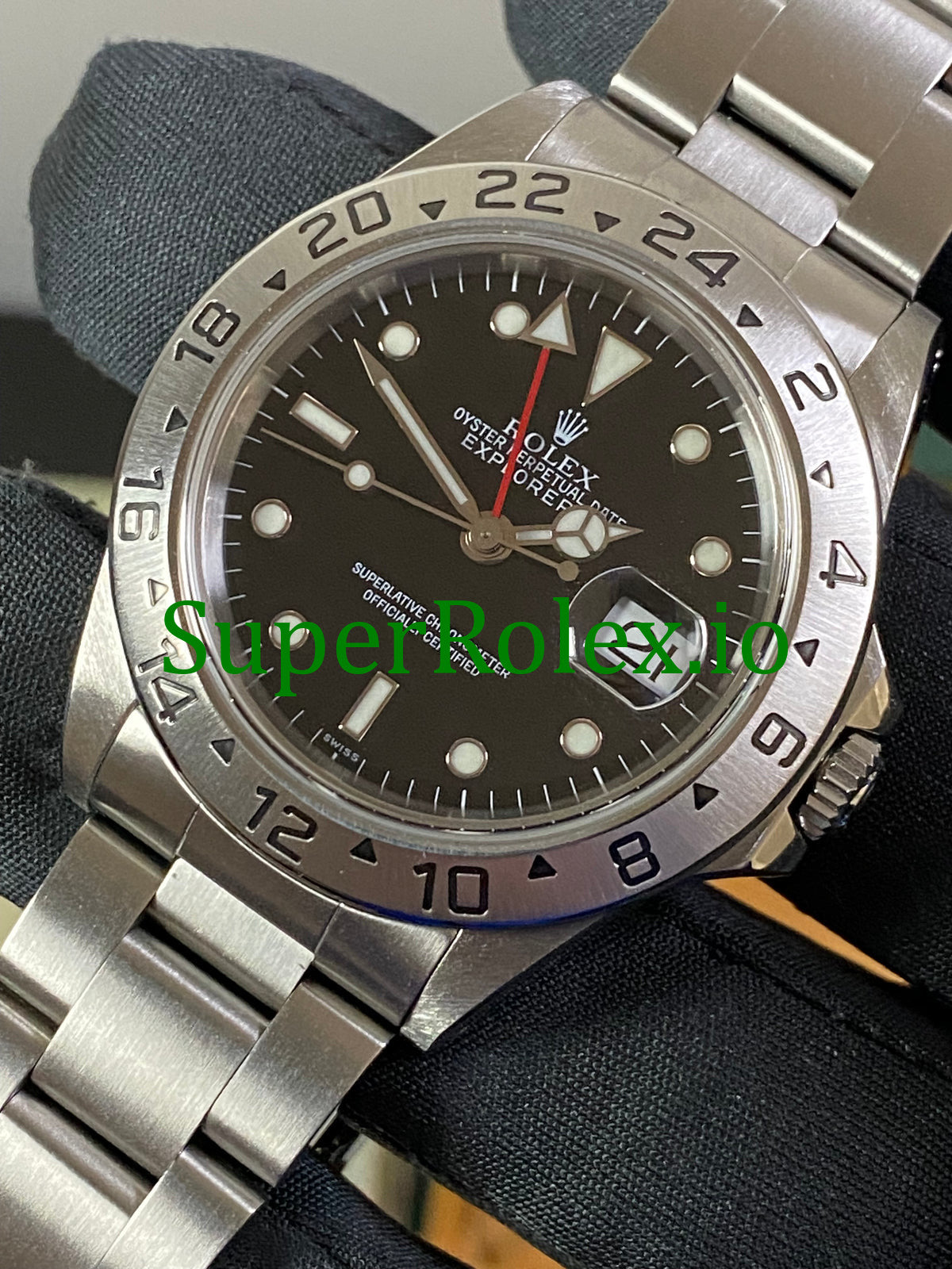Rolex Oyster Perpetual Explorer II Ref.16570 - Black Dial