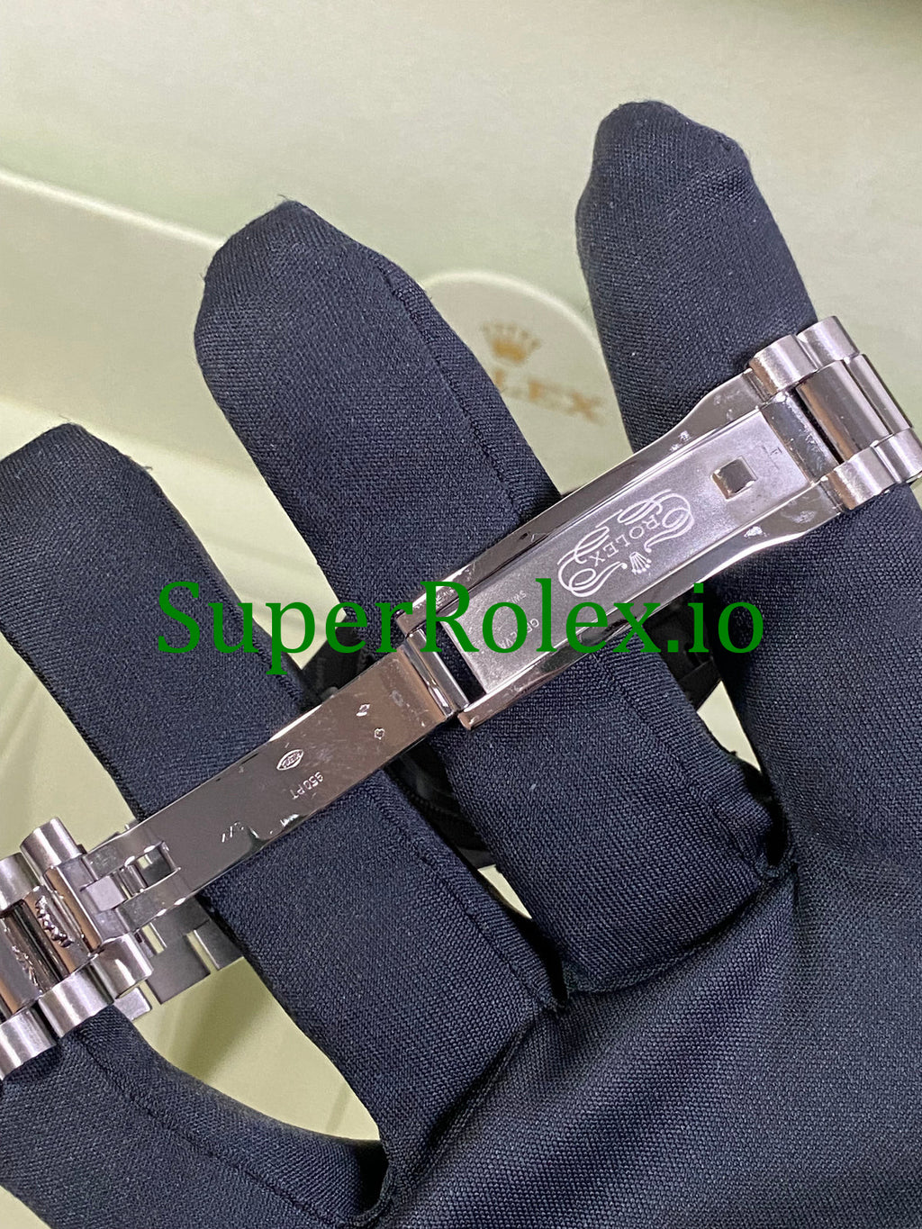 Rolex Platinum Day-Date 36MM Ice Blue Diamond Dial Ref.118206