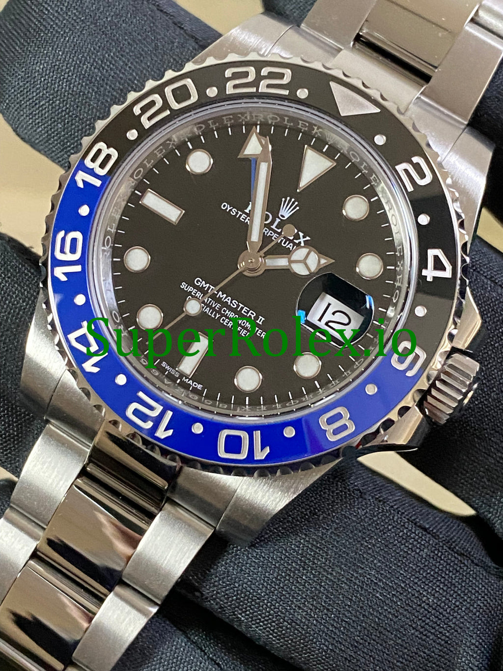 Rolex GMT-Master II 40mm Steel Oyster Ref.116710BLNR - Black Dial