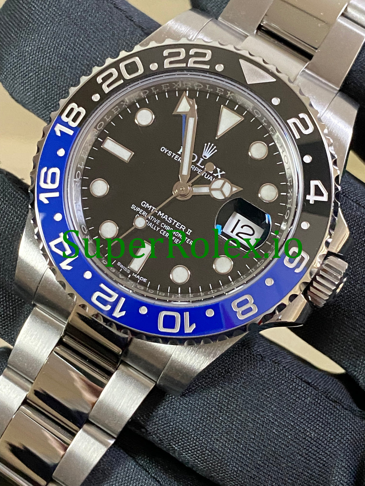 Rolex GMT-Master II 40mm Steel Oyster Ref.116710BLNR - Black Dial