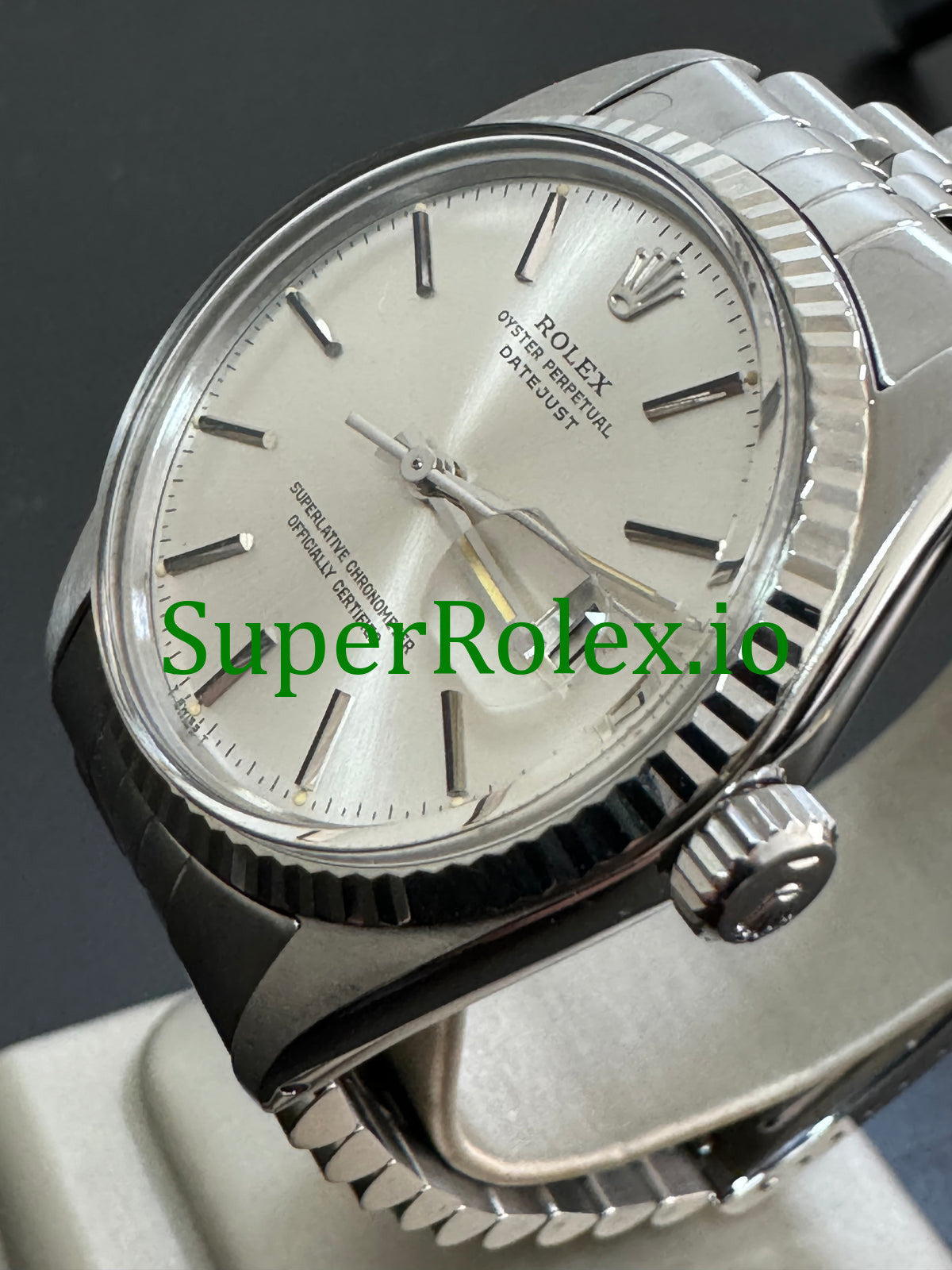 Rolex Datejust 36 Steel Silver Index Dial Ref.16014
