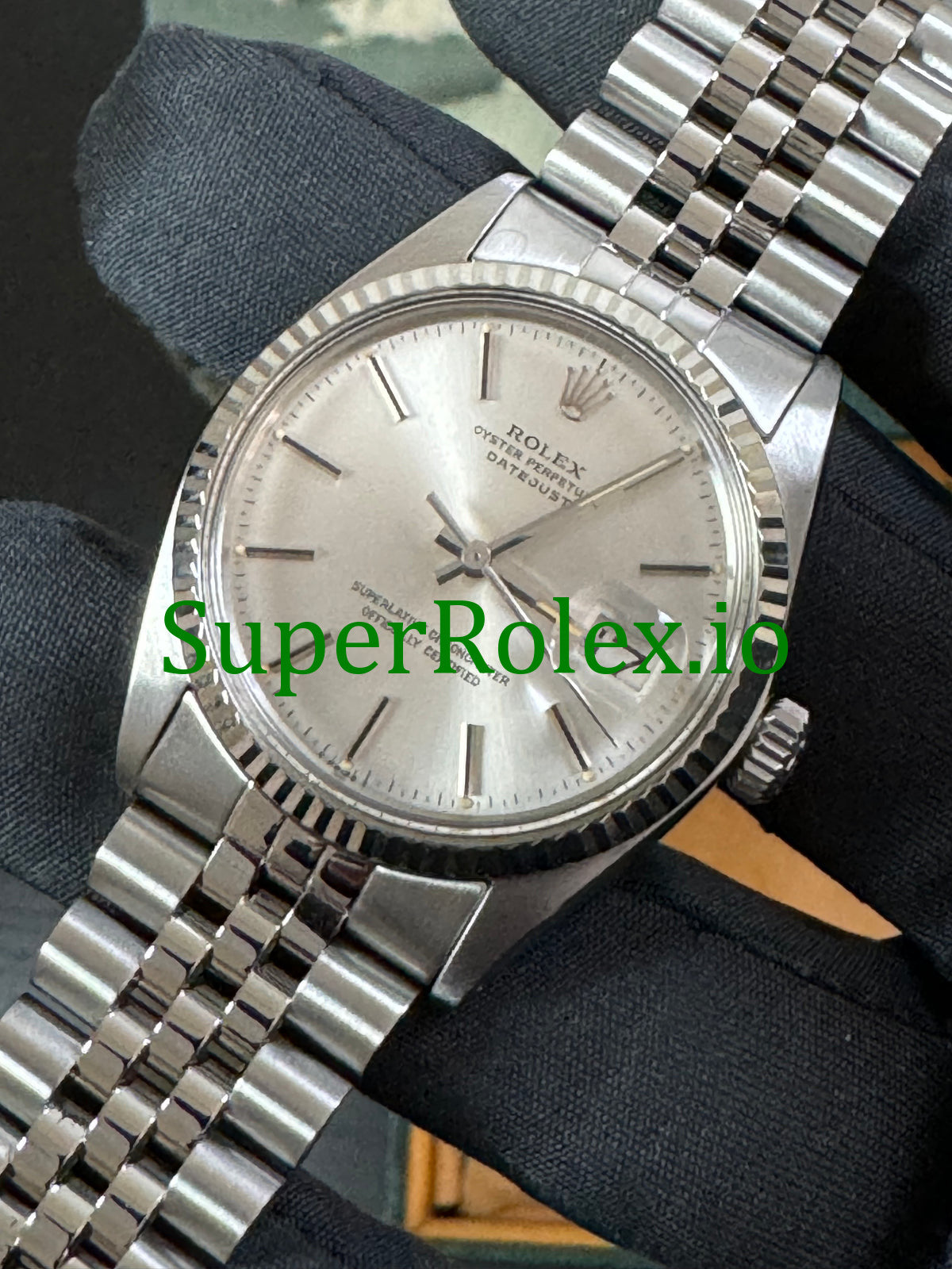 Rolex Datejust 36 Steel Silver Index Dial Ref.16014