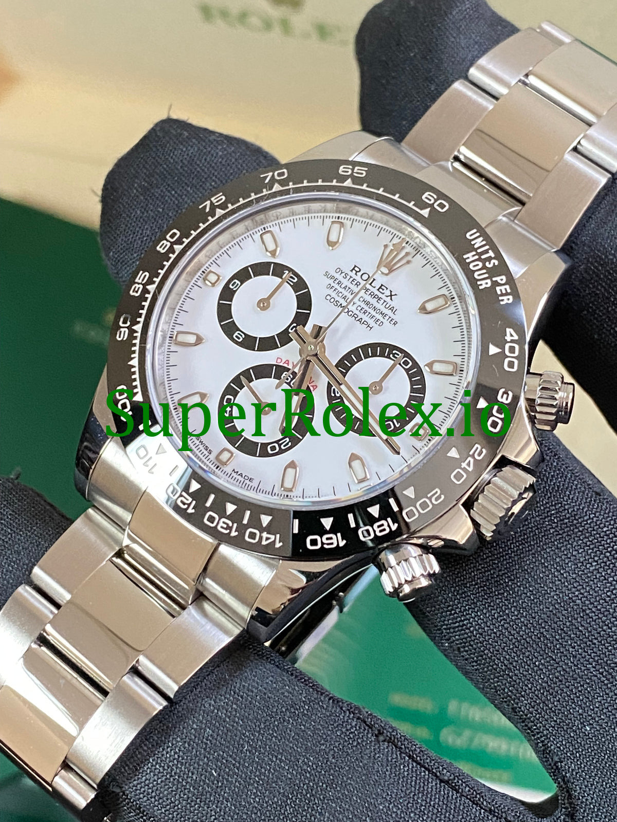 Rolex Cosmograph Daytona 40 Steel White Index Dial Ref.116500LN