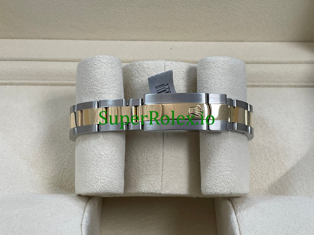 Rolex Lady-Datejust 26 Yellow Gold and Steel Diamond Dial Ref.179173