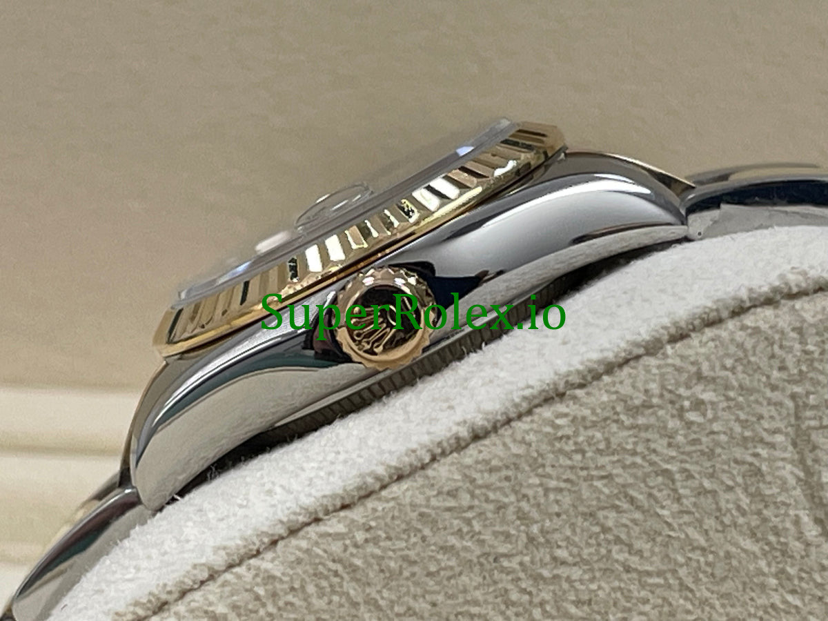 Rolex Lady-Datejust 26 Yellow Gold and Steel Diamond Dial Ref.179173