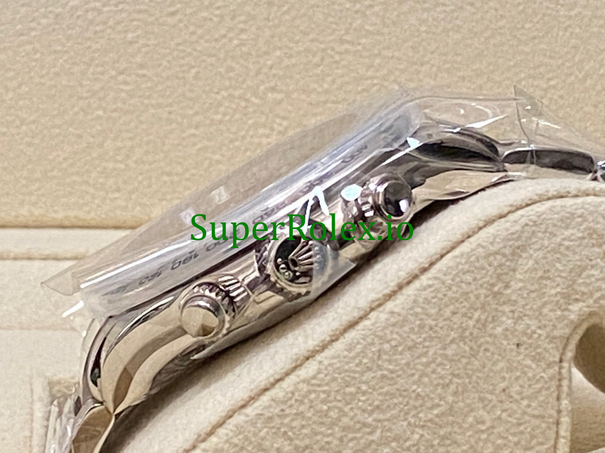 Rolex Cosmograph Daytona 40 White Gold Blue Index Dial Ref.116509