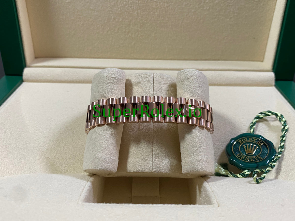 Rolex Lady-Datejust 26 Everose Gold Pearl Diamond Dial Ref.179175