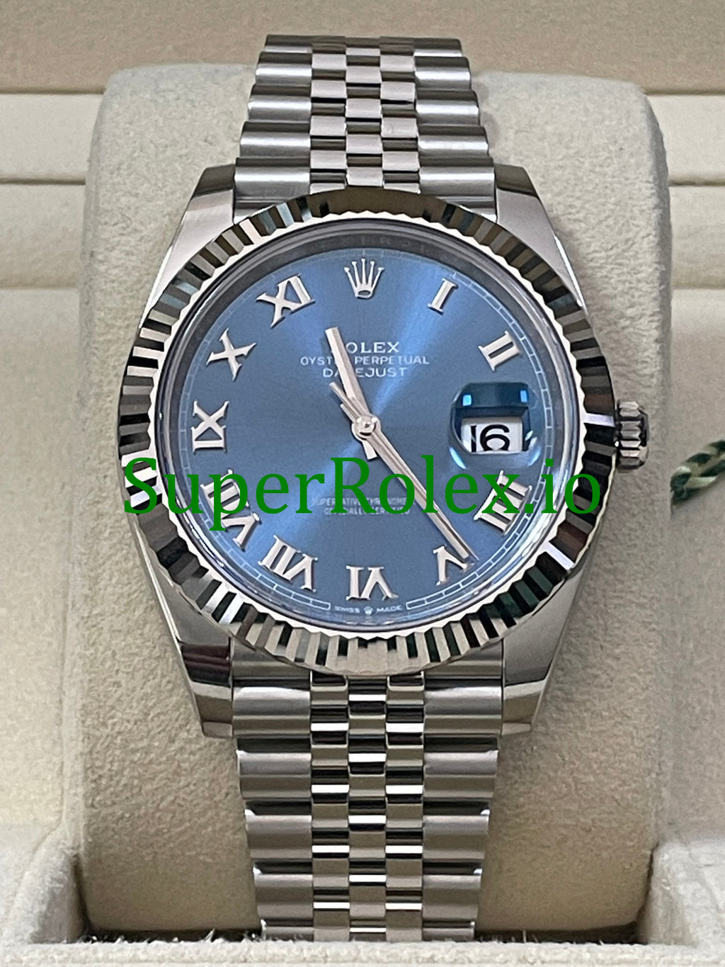 Rolex Datejust 41 Steel and White Gold Rolesor  Ref.126334