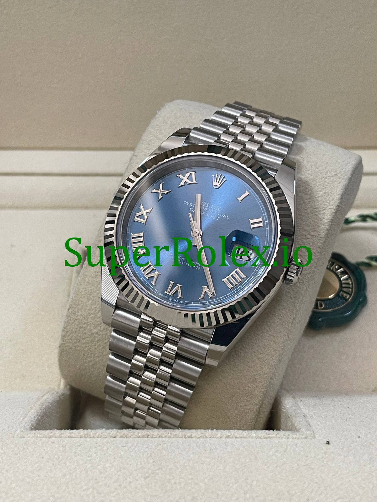 Rolex Datejust 41 Steel and White Gold Rolesor  Ref.126334