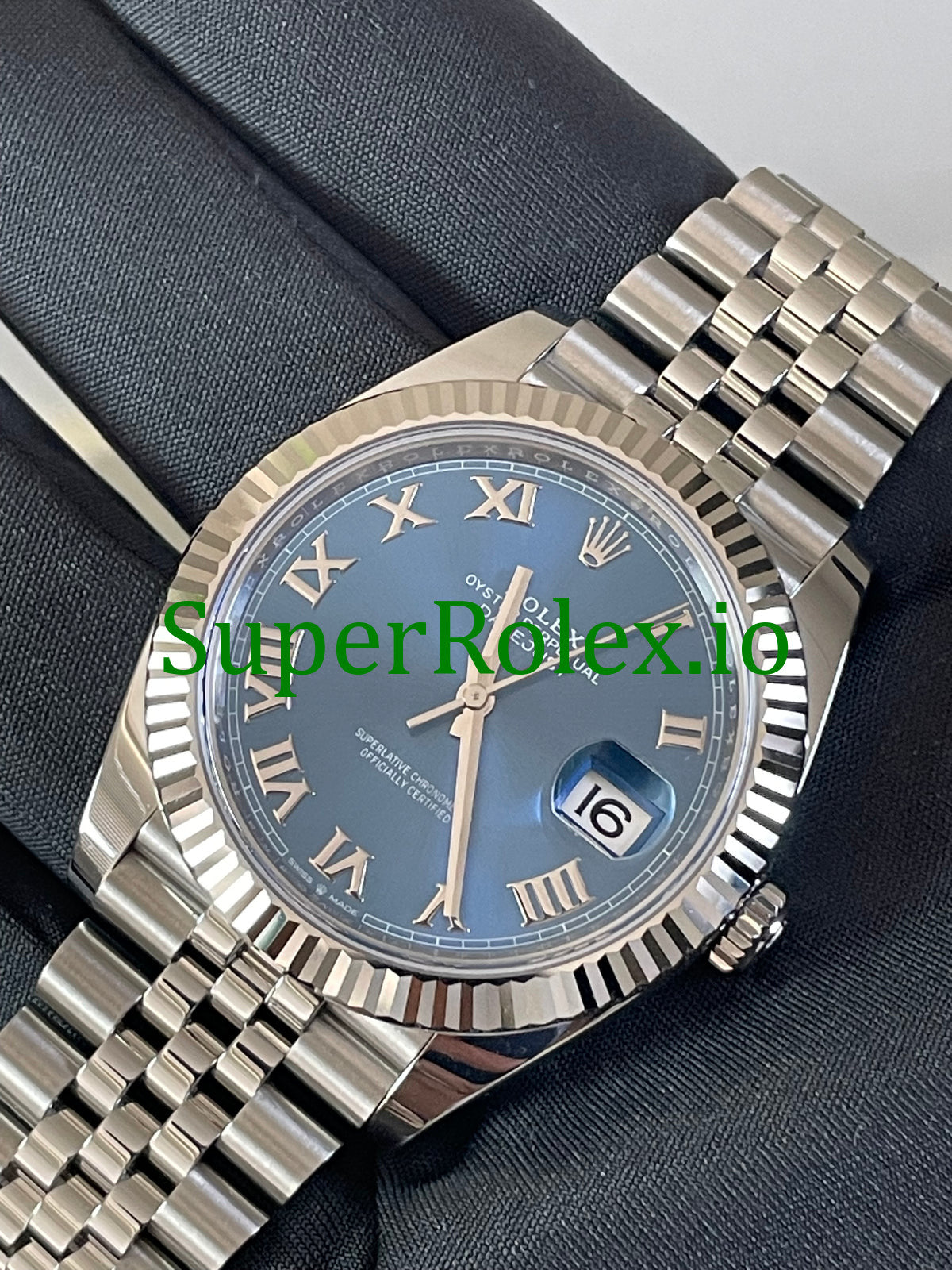 Rolex Datejust 41 Steel and White Gold Rolesor  Ref.126334