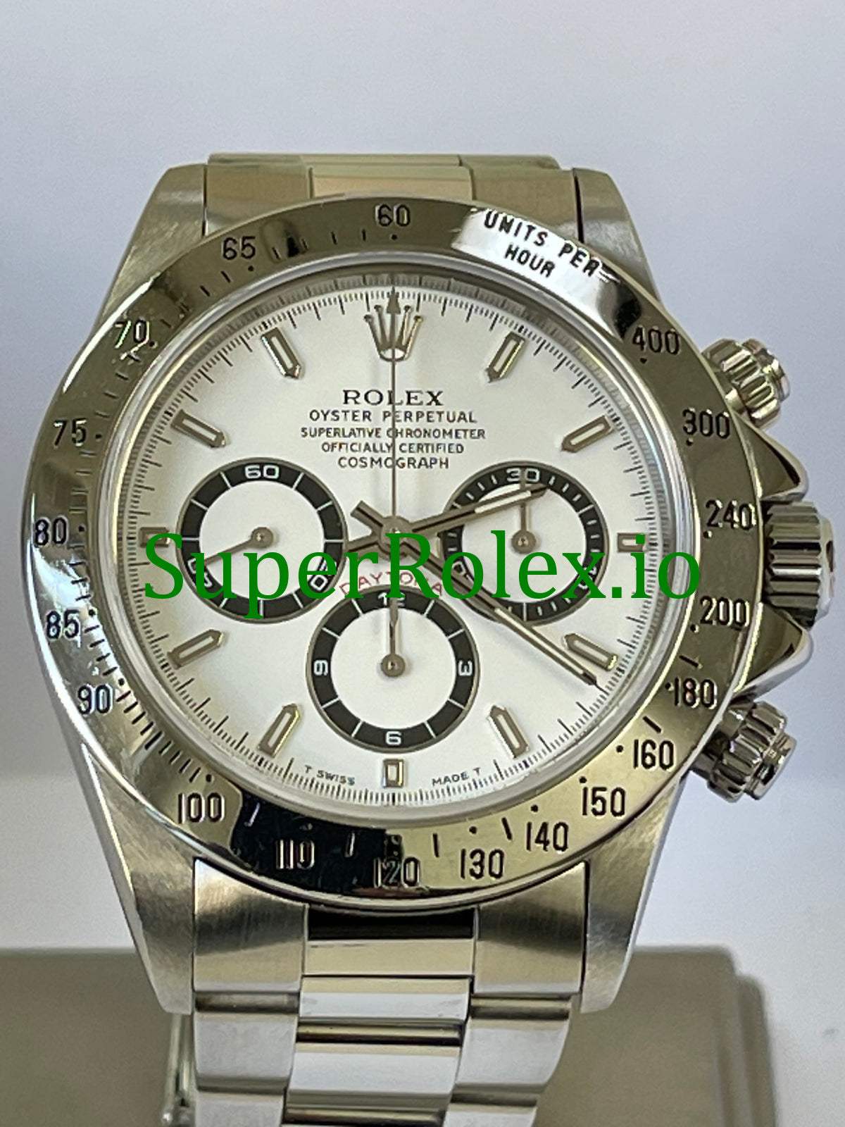Rolex Cosmograph Daytona 40MM Zenith White Ref.16520