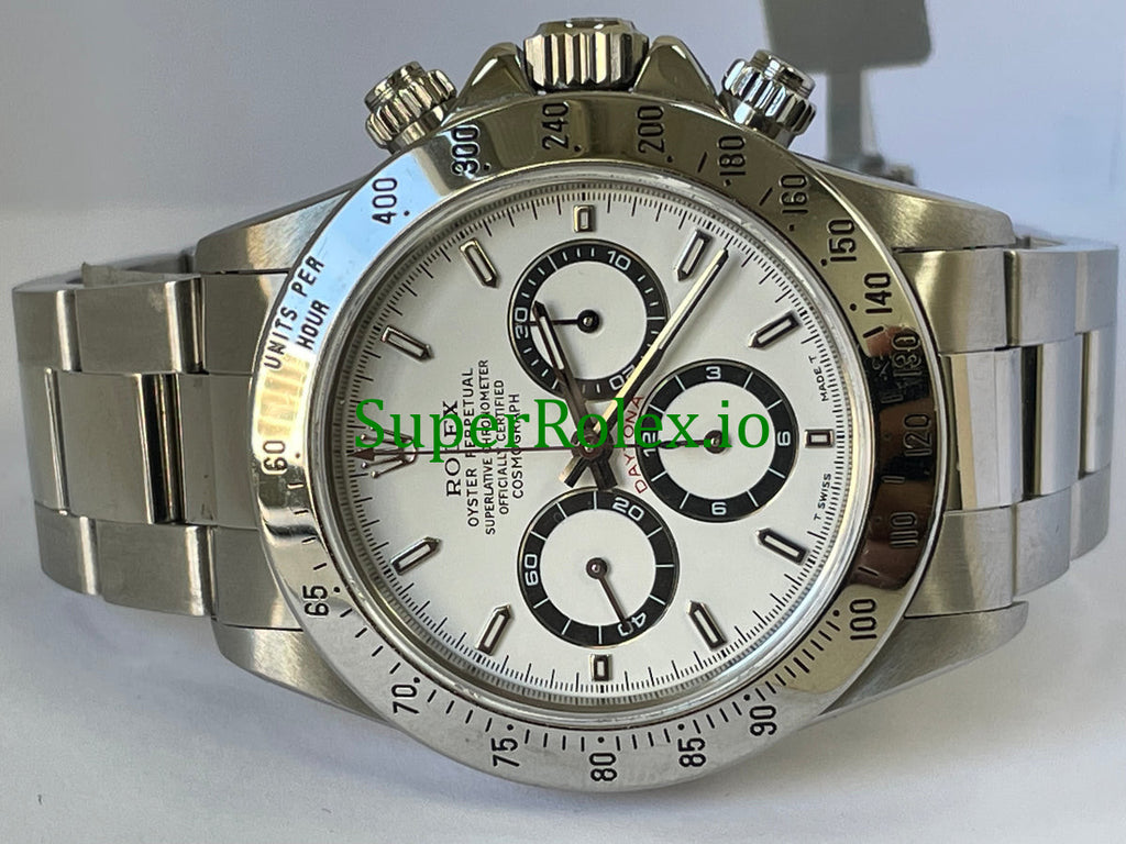 Rolex Cosmograph Daytona 40MM Zenith White Ref.16520