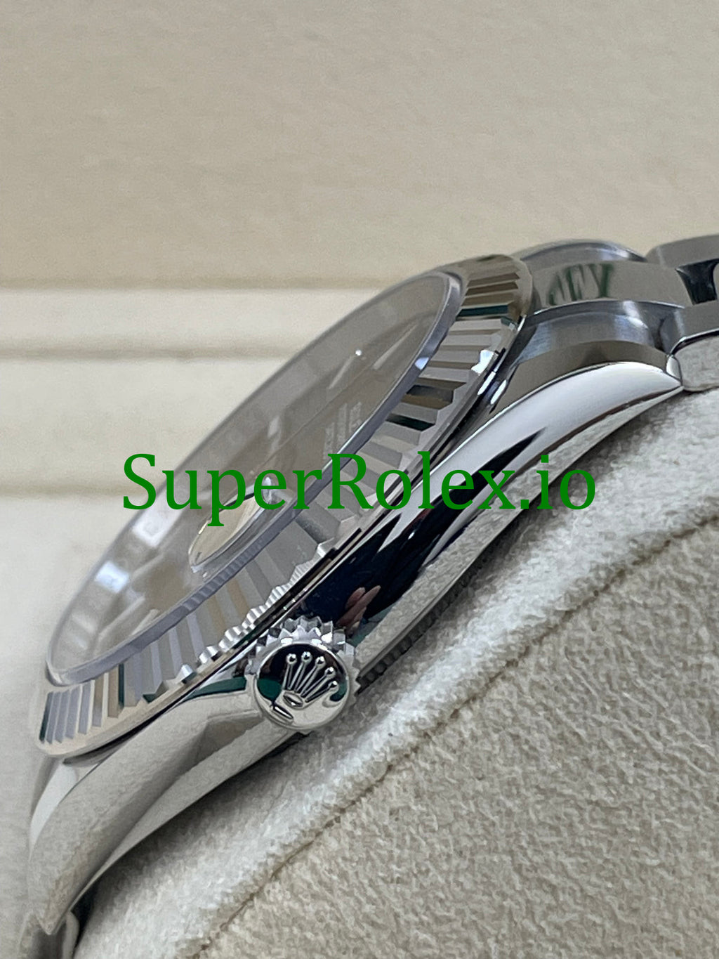 Rolex Datejust 41 Steel and White Gold Black Index Dial Ref.126334