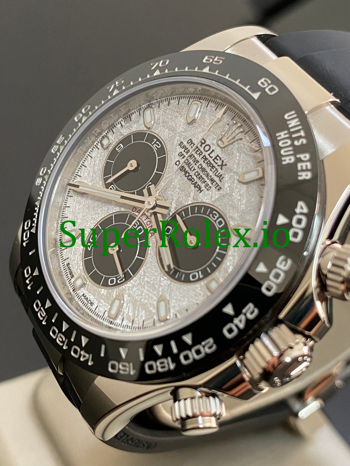 Rolex Cosmograph Daytona 40 White Gold Meteorite Dial Ref.116519LN